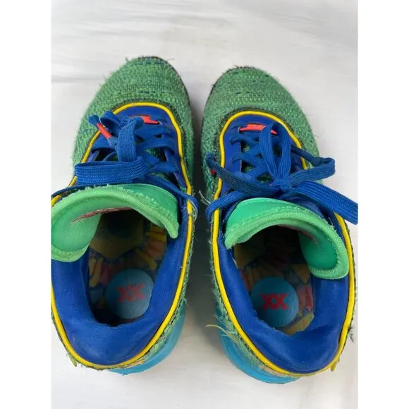 Nike Lebron Unisex Green Multi shoes/sneakers DV3021-300 Sz-5Y SKU 3503