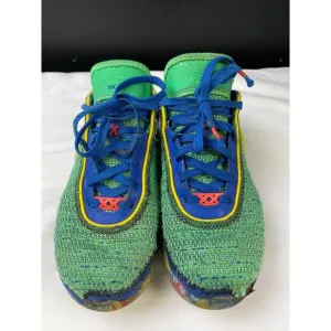 Nike Lebron Unisex Green Multi shoes/sneakers DV3021-300 Sz-5Y SKU 3503