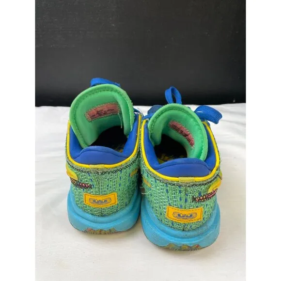 Nike Lebron Unisex Green Multi shoes/sneakers DV3021-300 Sz-5Y SKU 3503