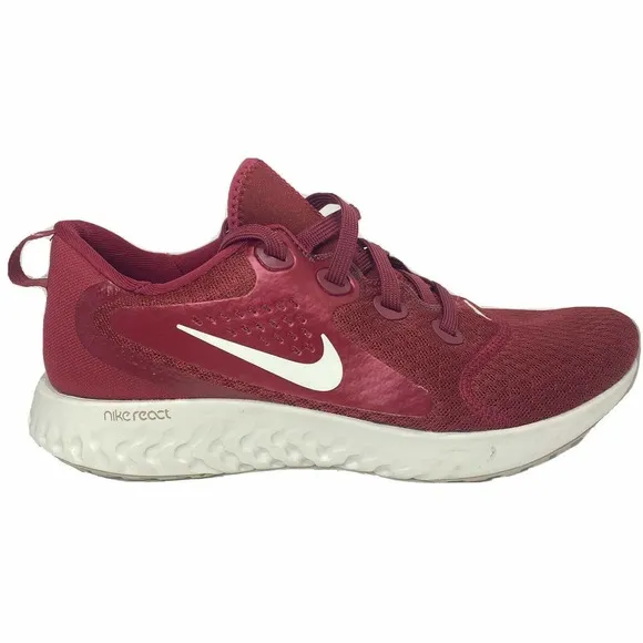NIKE Legend React Red Crush / White Running Shoes Sneakers Women's Size 9.5