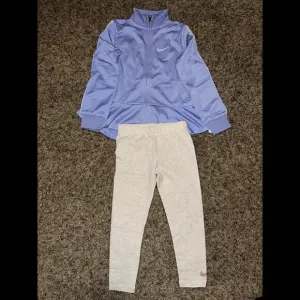 Nike Little Kids' Tricot Peplum Jacket and Leggings Set