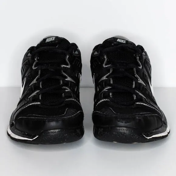 Nike Men's Air Edge Trainer TR Running Shoes Sneakers Black White Size 8 | AF