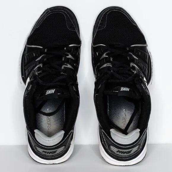 Nike Men's Air Edge Trainer TR Running Shoes Sneakers Black White Size 8 | AF
