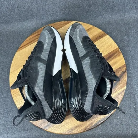 Nike Men’s Air Max 2090 Black White Running Shoes: CW7306 001 Size 12.5
