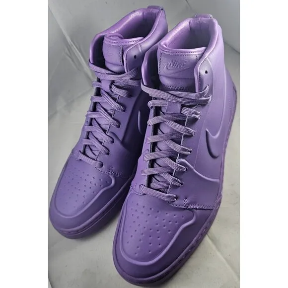 Nike Mens Air Royal Mid Purple Size 8.5
