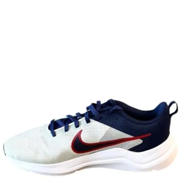 Nike Mens Downshifter 12 Running Shoes Size 8 Sea Glass Midnight Navy White