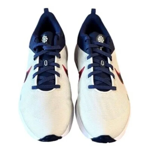 Nike Mens Downshifter 12 Running Shoes Size 8 Sea Glass Midnight Navy White