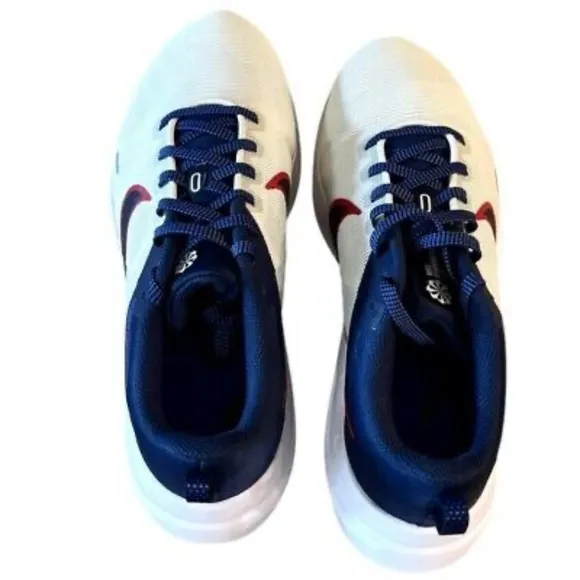 Nike Mens Downshifter 12 Running Shoes Size 8 Sea Glass Midnight Navy White