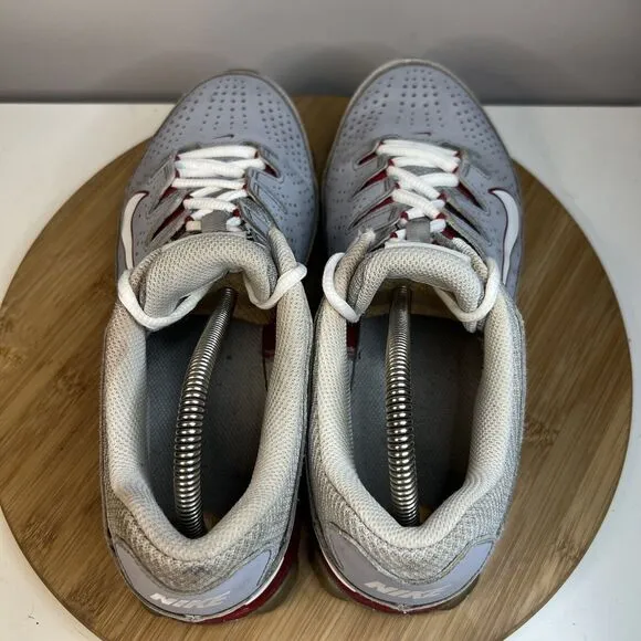 Nike Mens Size 9.5 Reax 8 TR 616272-012 Gray Red Running Shoes Sneakers
