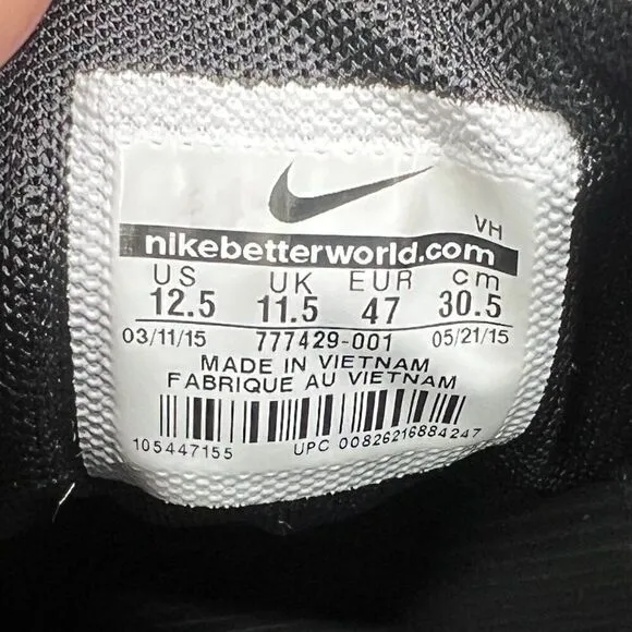Nike Men's Size 12.5 Roshe One Knit Jacquard Running Shoes