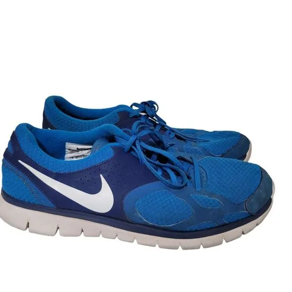 Nike Men's Flex Blue Running Shoe 13M