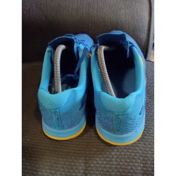 Nike Metcon 4 Athletic Sneakers Men's 10 BV1636-474 Yellow Royal Blue