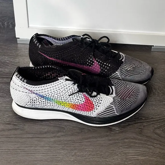 Nike Multicolor Flyknit Sneakers. Mens Size 11 Women’s Size 12.5