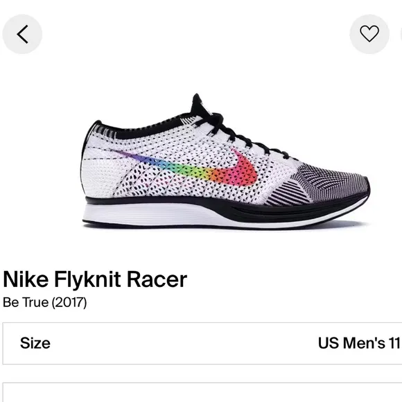 Nike Multicolor Flyknit Sneakers. Mens Size 11 Women’s Size 12.5