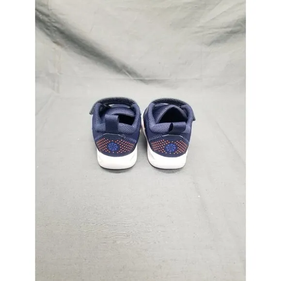 Nike Omni Multi-Court Sneakers Slip-On Blue Orange Size 8 DISPLAY MODEL!