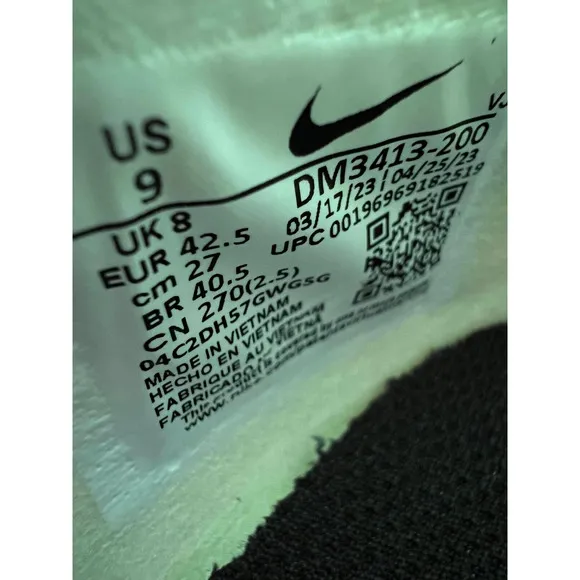 Nike Pegasus Turbo Next Nature Running Shoes Sesame DM3413-200 Men's Size 9