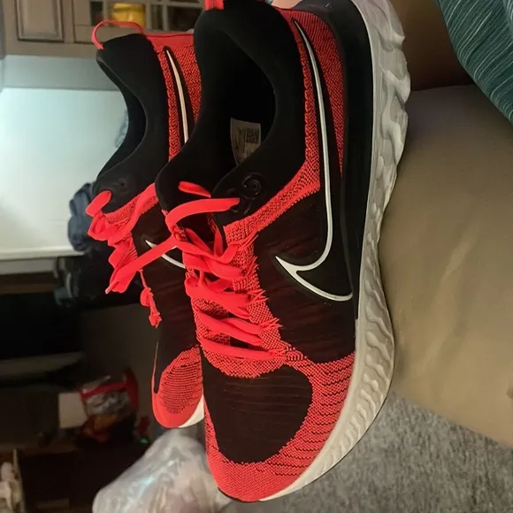 Nike React infinity men’s sneakers size 15 worn once