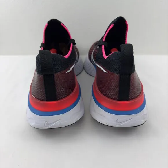 Nike React Infinity Run Flyknit black running shoes