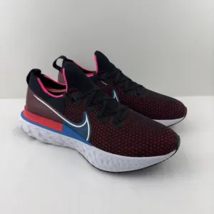 Nike React Infinity Run Flyknit black running shoes
