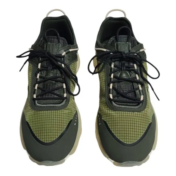 Nike React Live Sequoia Green White Running Shoes Men's Size 12 CV1771-300