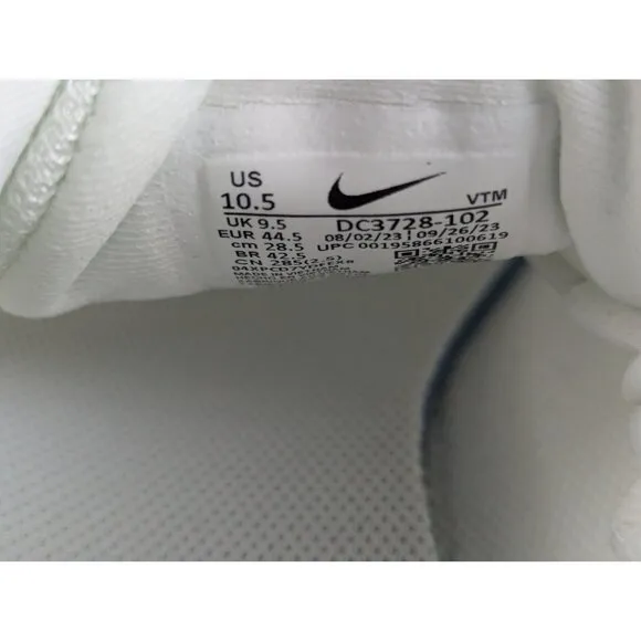 Nike Revolution 6 NN Mens Size 10.5 White Running Shoes Sneakers DC3728-102