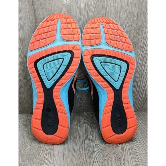 Nike Running Womens Shoes Size 7 Dual Fusion Run 3 653594-009 Colorful Sneakers