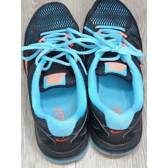 Nike Running Womens Shoes Size 7 Dual Fusion Run 3 653594-009 Colorful Sneakers