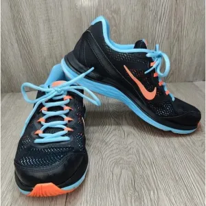 Nike Running Womens Shoes Size 7 Dual Fusion Run 3 653594-009 Colorful Sneakers