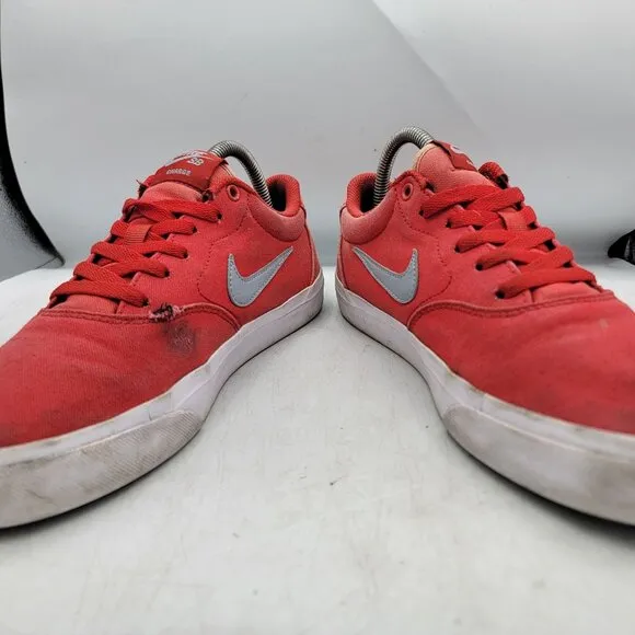 Nike SB Charge Mens 8 University Red Obsidian Mist Sneaker Shoes CD6279-602