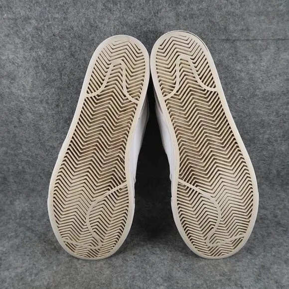 Nike Shoes Mens 10 Sneakers SB Stefan Janoski Leather Skate Casual White Lace Up