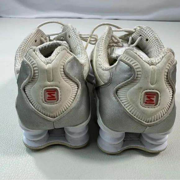Nike Shox TL Unisex Sneakers White AR3566-100 Womens Size 6.5