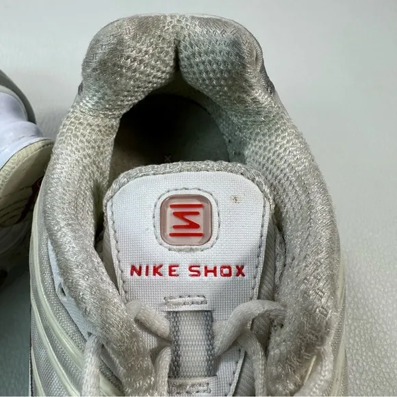 Nike Shox TL Unisex Sneakers White AR3566-100 Womens Size 6.5