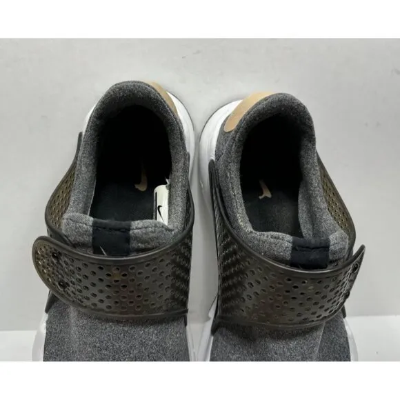 Nike Sock Dart SE Running Shoes Women's Sz 10 Vachetta Tan Gray Black 862412-001