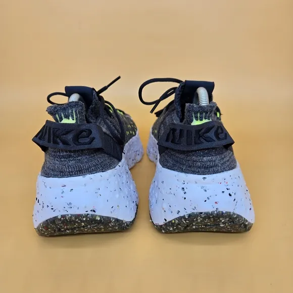 Nike Space Hippie 04 'Black Volt' Men's Running Shoes Size 9