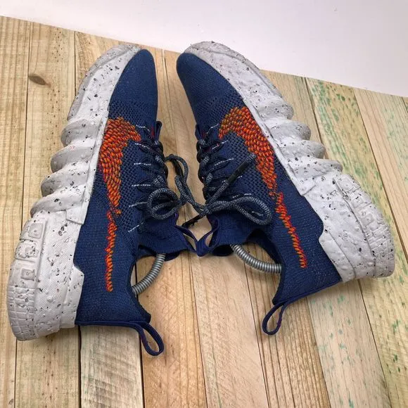 Nike Space Hippie 1 Shoes Mens Size 8 Navy Orange Athletic Running DN0010-400