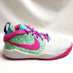 Nike Team Hustle D9 Digi All About Buckets Athletic sneakers (size 7Y)