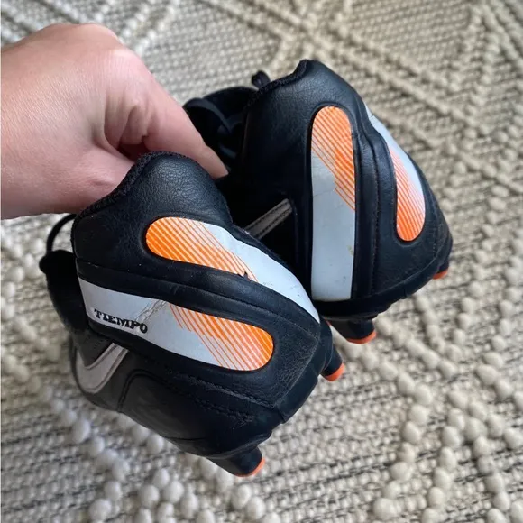 NIKE TIEMPO NATURAL IV FG SOCCER BOOTS CLEATS 454318-018‎ US 8 MENS