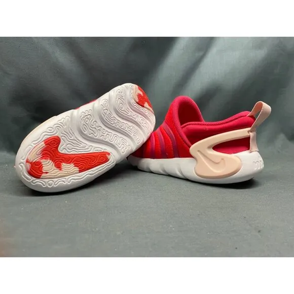 Nike Toddlers Dynamo Go SE (TD) Sneakers Slip-On Pink White Size 7 NEW IN BOX