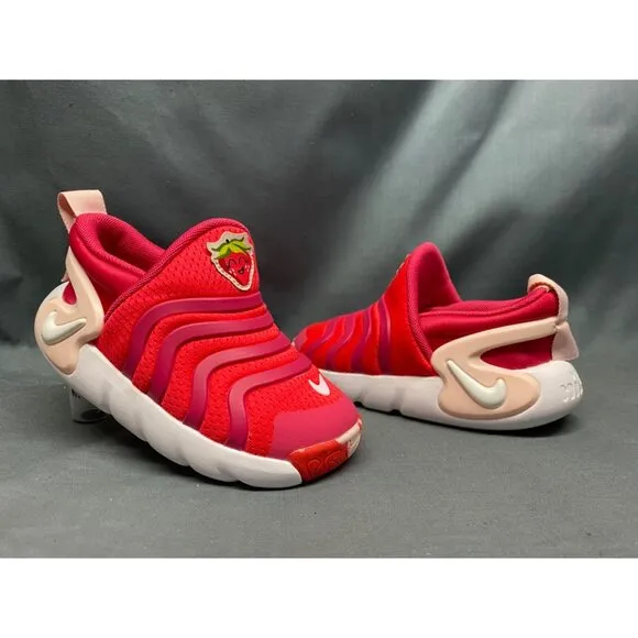 Nike Toddlers Dynamo Go SE (TD) Sneakers Slip-On Pink White Size 7 NEW IN BOX