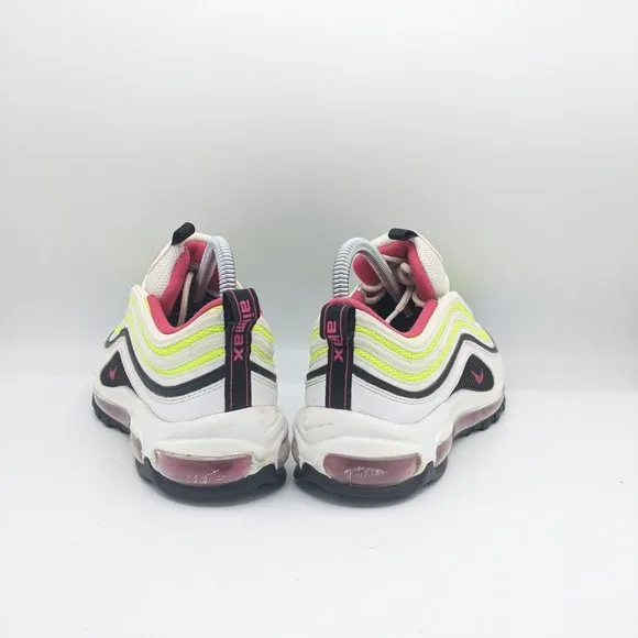 Nike Unisex Kids Air Max 97 CJ9978-100 White Lace Up Sneaker Shoes Size 7Y
