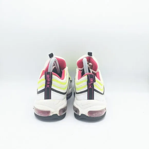 Nike Unisex Kids Air Max 97 CJ9978-100 White Lace Up Sneaker Shoes Size 7Y
