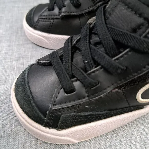 Nike Unisex Toddler Blazer Mid '77 SE2 TD Sneakers Black/Gray DJ0268-001 5C