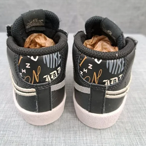 Nike Unisex Toddler Blazer Mid '77 SE2 TD Sneakers Black/Gray DJ0268-001 5C