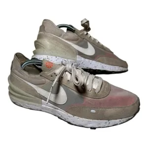 Nike Waffle One Crater Cream Orange Beige Shoes Sneakers Men's Size 10