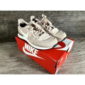 Nike Womens Internationalist Shoes Pink Trainers Casual Leather Sneakers