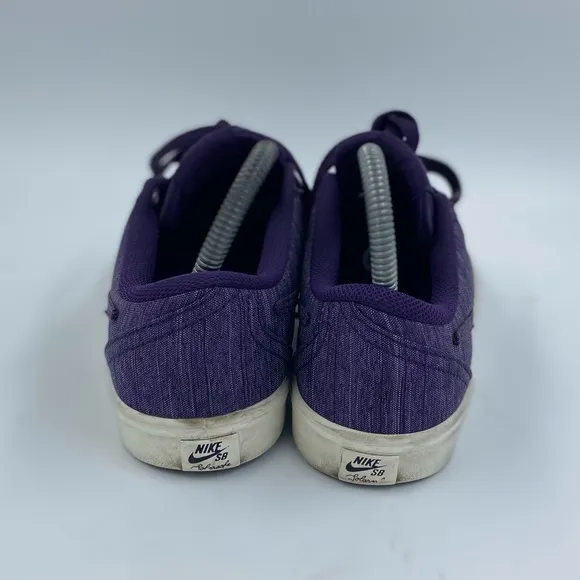 Nike Womens SB Check Solar 921464-500 Purple Casual Shoes Sneakers Size 6.5