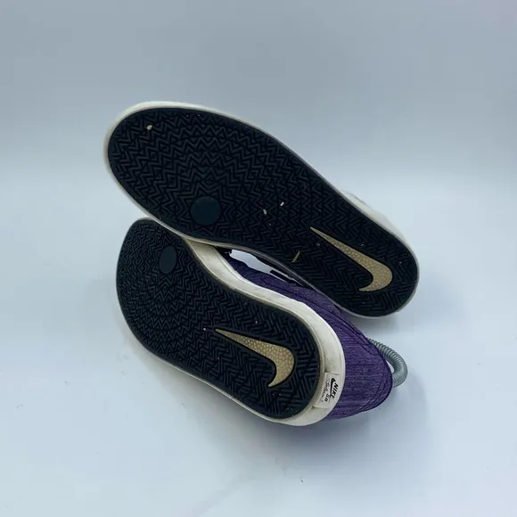 Nike Womens SB Check Solar 921464-500 Purple Casual Shoes Sneakers Size 6.5