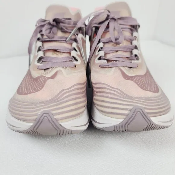 Nike Women's Taupe Grey-Obsidian Lab Zoom Fly SP Chicago Running Shoes Size 6.5