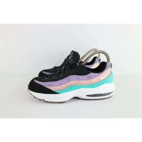 Nike Youth Size 3Y Air Max 95 PS Have a Nike Day Rainbow Pastel Shoes Sneakers