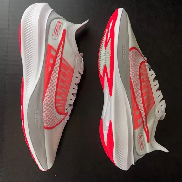 Nike Zoom Gravity Grey Red White Womens Running Sh
